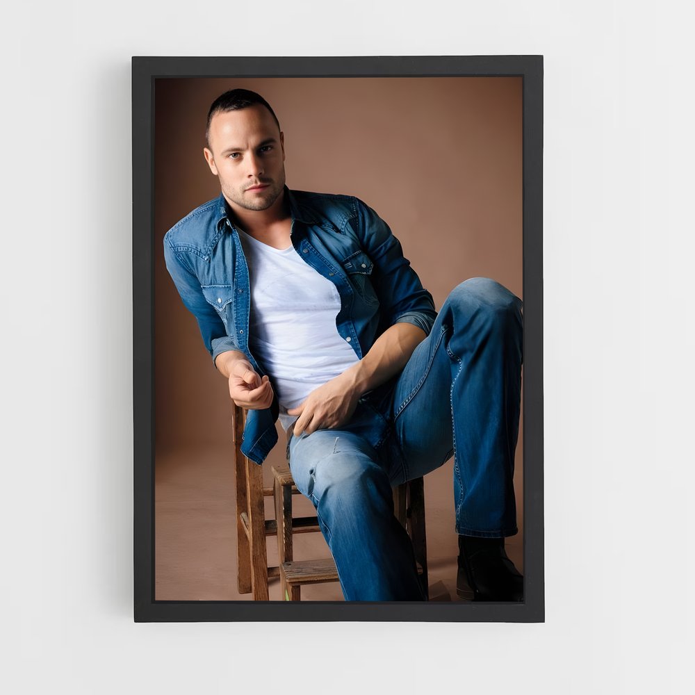 Poster Oscar de pistorius – affiche Jeux Olympiques (vue 2)